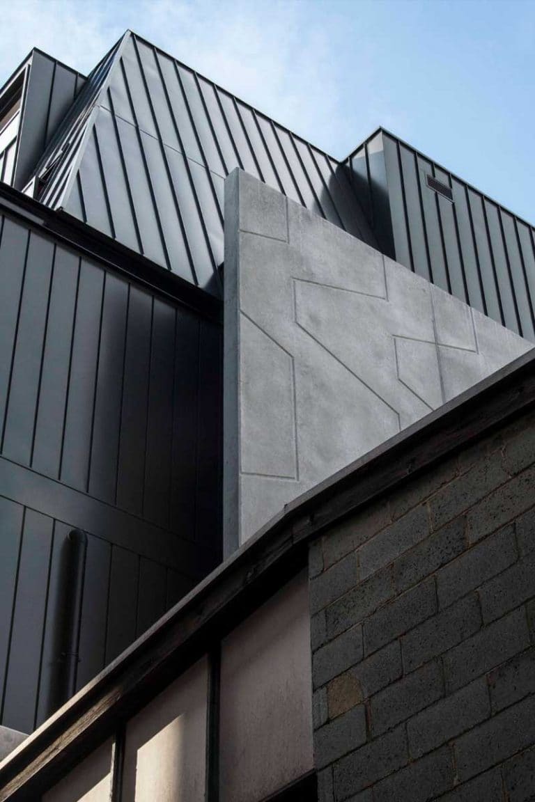 George Corner features Interlocking panels by Metal Cladding Systems