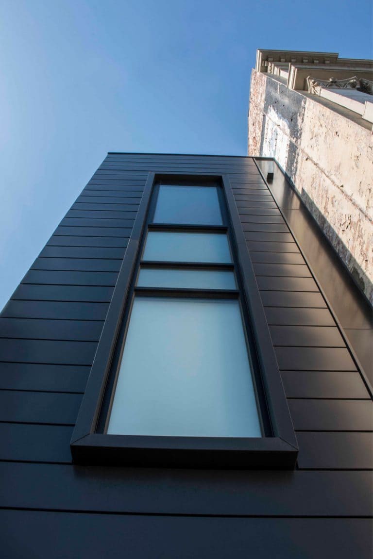 The Railway Hotel features Interlocking cladding by Metal Cladding Systems