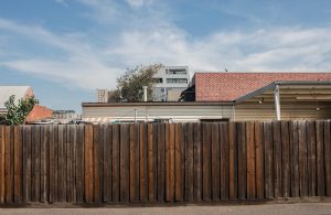 Nailstrip cladding in Colorbond Steel, Metallic Rhea, Metallic Astro and Metallic Celestian at MADE Apartments, Richmond,...